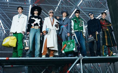 louis vuitton bts outfits|BTS Louis Vuitton 2021.